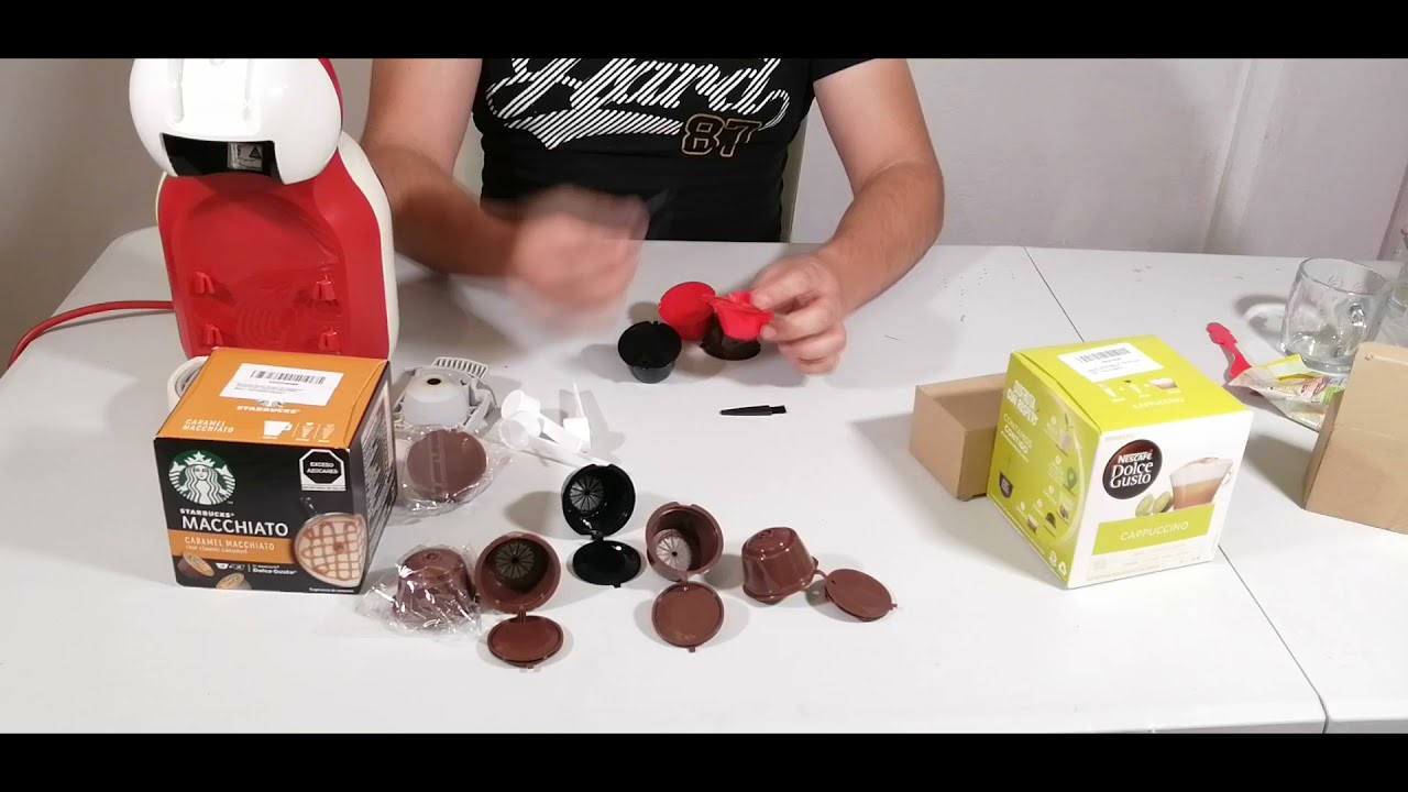 Cápsulas Reusables- Reutilizables Dolce Gusto | UNBOXING MAS PRUEBA -  YouTube