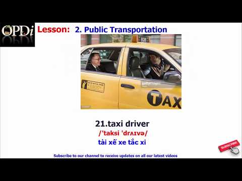 Video Oxford dictionary | 2. Public Transportation | Oxford... - youtube