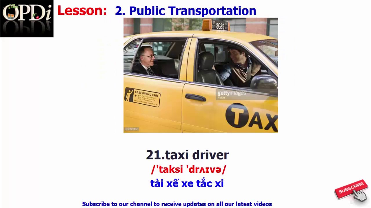 Oxford dictionary 2. Public Transportation Oxford picture dictionary 2nd edition YouTube