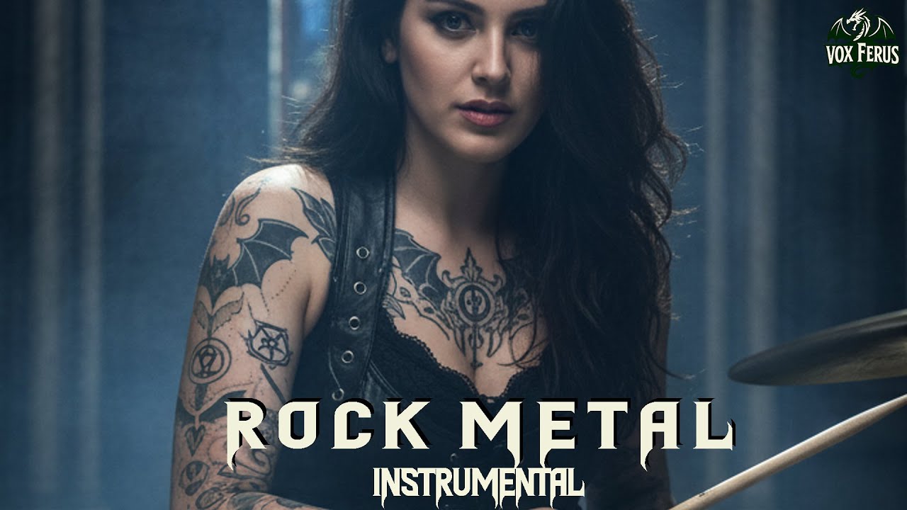 🌒 Slow Dark Metal Instrumental – 1 Hour Late Night Work