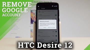 How to Remove Google Account on HTC Desire 12 - Sign Out Google Account |HardReset.Info