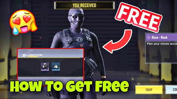 How to get *FREE* Roze Rook Skin in codm 2025 | get free emote in codm s4 | codm redeem code 2025
