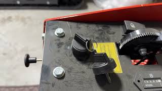 AGT WH12R mini excavator- starter issue