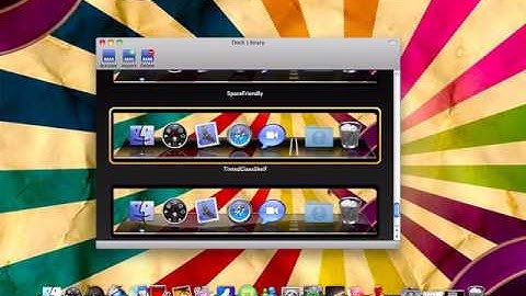 Change Your Dock - Mac