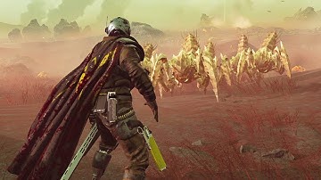 The quickdraw emote lives up to the "quick" - Helldivers 2