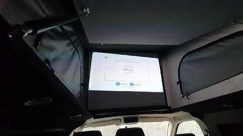 campervan projector packages