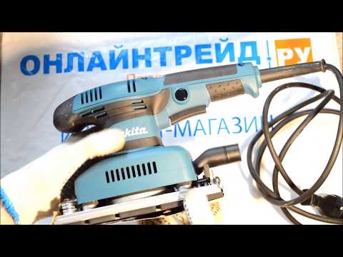 Обзор на виброшлифовальная машина MAKITA BO3711