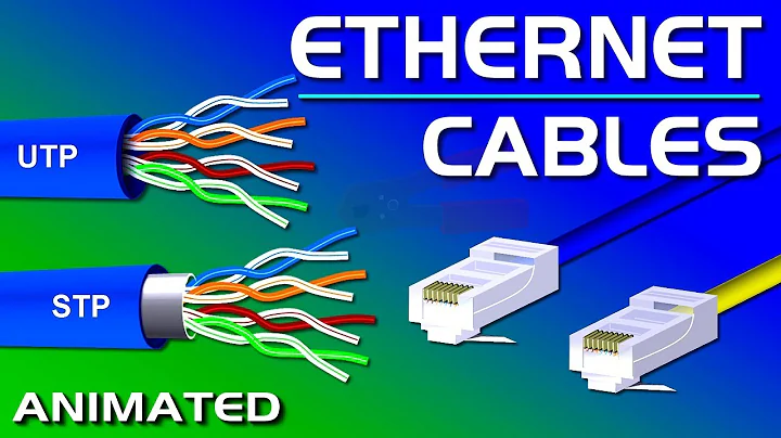 Ethernet Cables, UTP vs STP, Straight vs Crossover, CAT 5,5e,6,7,8 Network Cables