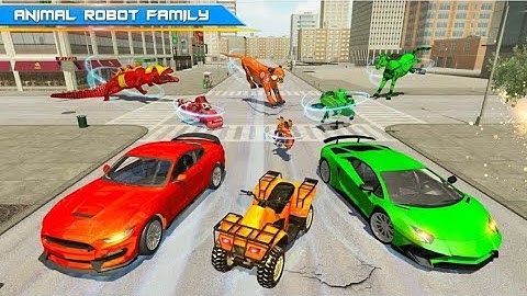 Multi Robot Transform - Truck Transporter - Android Gameplay