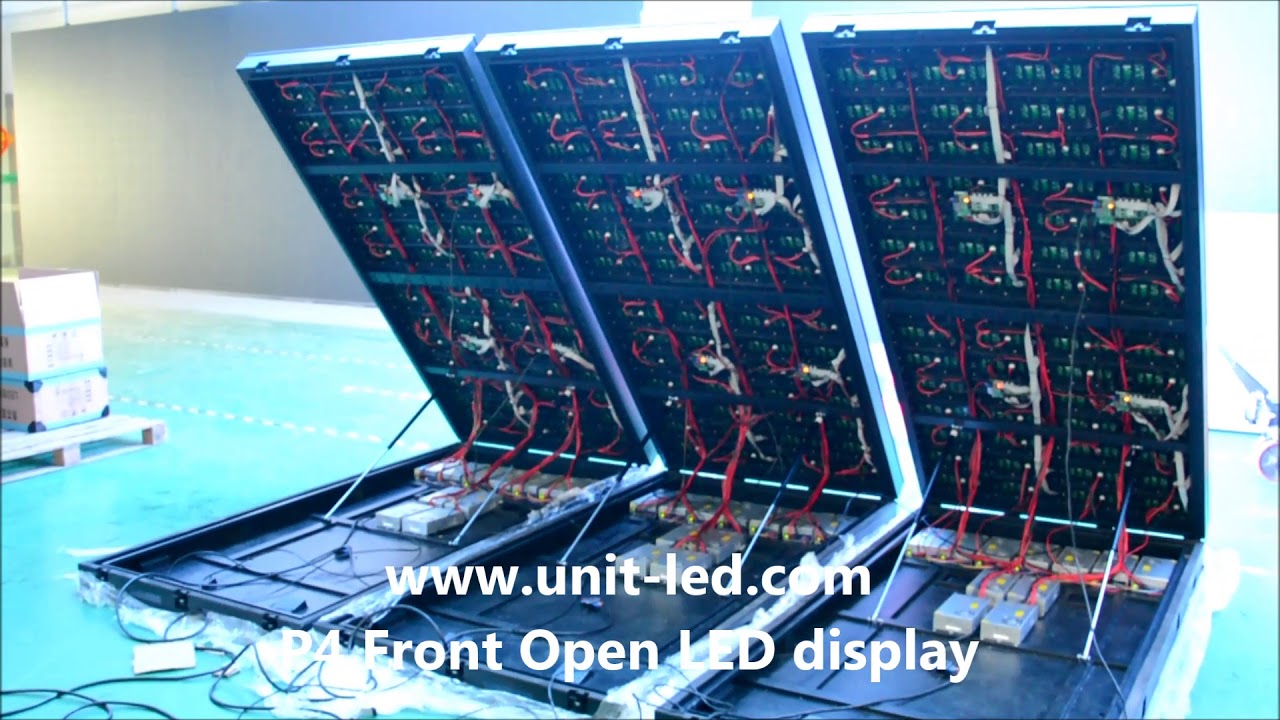 P4 Front Open LED Display 1024×2048mm LED Screen