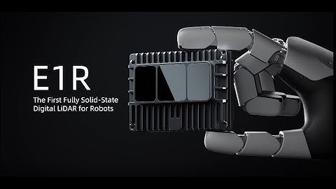 E1R--The First Fully Solid-State Digital LiDAR for Robots