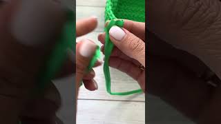 How to properly connect threads. Crocheting with t-shirt yarn