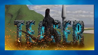 New Godzilla Final Wars Roar Teaser In Age Of Titans | Roblox Age Of Titans!