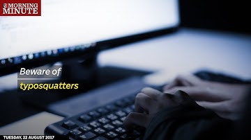 Beware of typosquatters