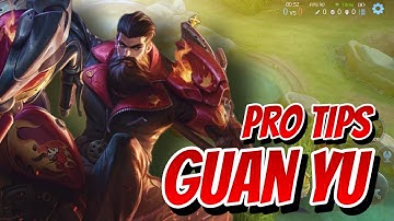 Pro Tips For Guan Yu | Crimson Rider Gameplay | Honor of Kings | HoK