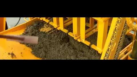 QT40-3B Egg Layer Mobile Block Maing Machine