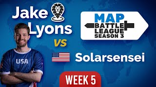 When the big-brain play backfires… - Map Battle League S3W5 vs. Solarsensei (Division 1)
