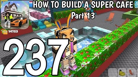 School Party Craft - How to Build a Super Cafe Part 13 - Gameplay Walkthrough Part 237
