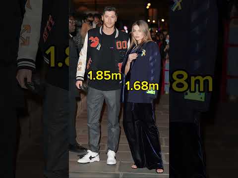 جزء الأول طول لاعبين كرة القدم و زوجاتهم اذا تريد أي لاعب أكتب اسمها في التعليق 