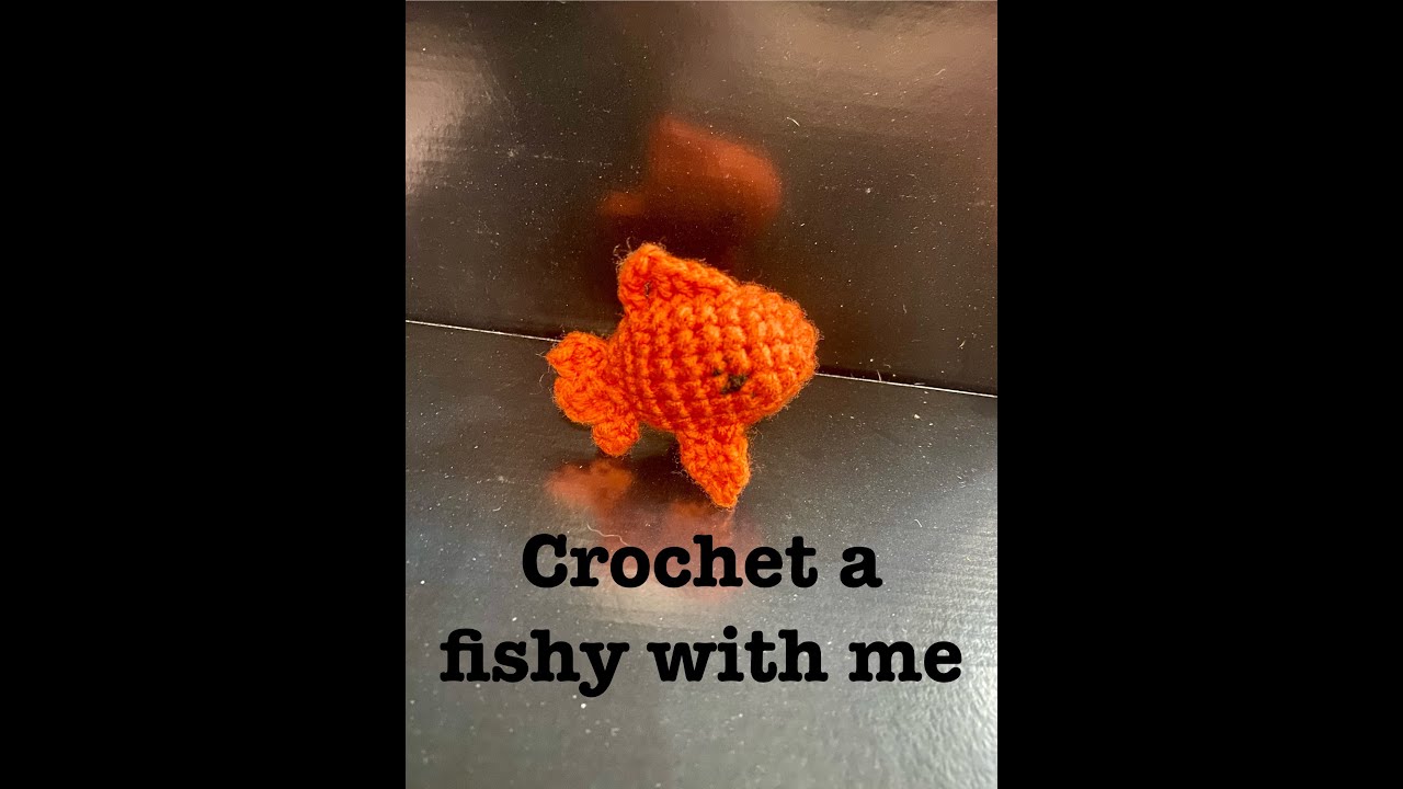 Crochet a Fishy Cat Toy with me