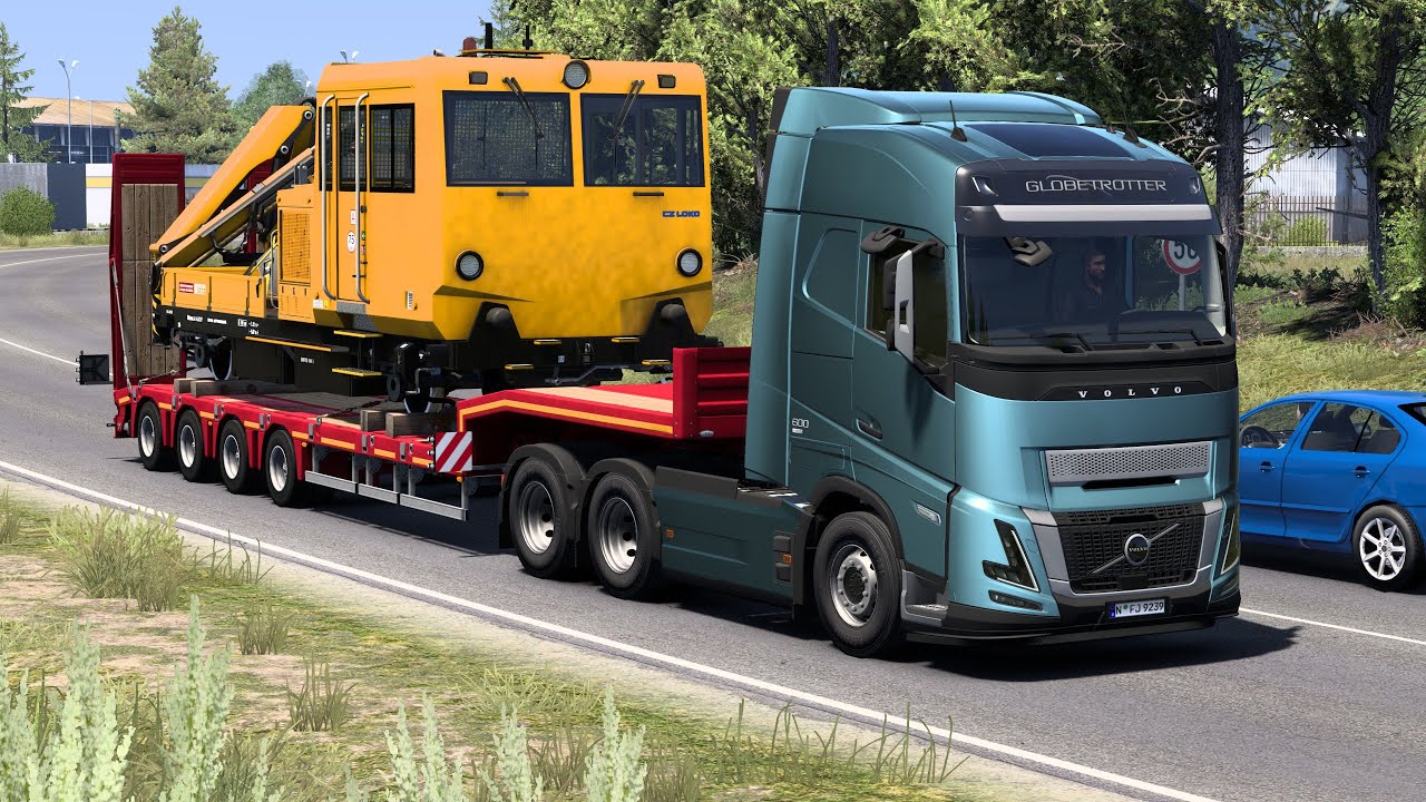 ETS 2 - MUV 75 Locomotive Transport Part 1
