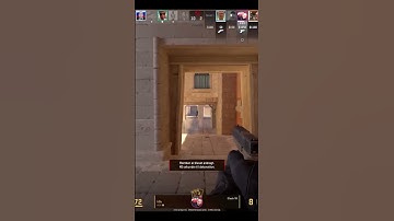 The impossible headshot in CS 2 #cs2 #shorts