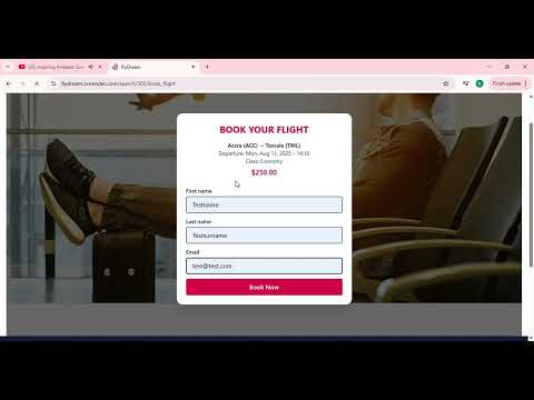 Build an airline system with me! FlyDream - Django, PostgreSQL and TailwindCSS