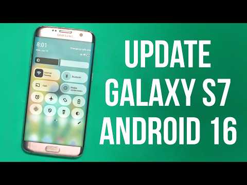 Install Android 16 on Galaxy S7 S7 Edge | Full Step-by-Step Guide