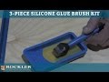 Rockler 3-Piece Silicone Glue Brush Kit at IWF 2012 Presented by Woodworker's Journal