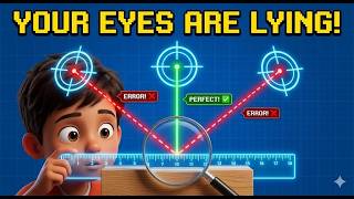 Why Your Ruler is Lying to You! (Parallax Error Explained) 📏👀