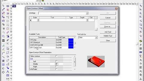 Bridges for Open Contour Offset