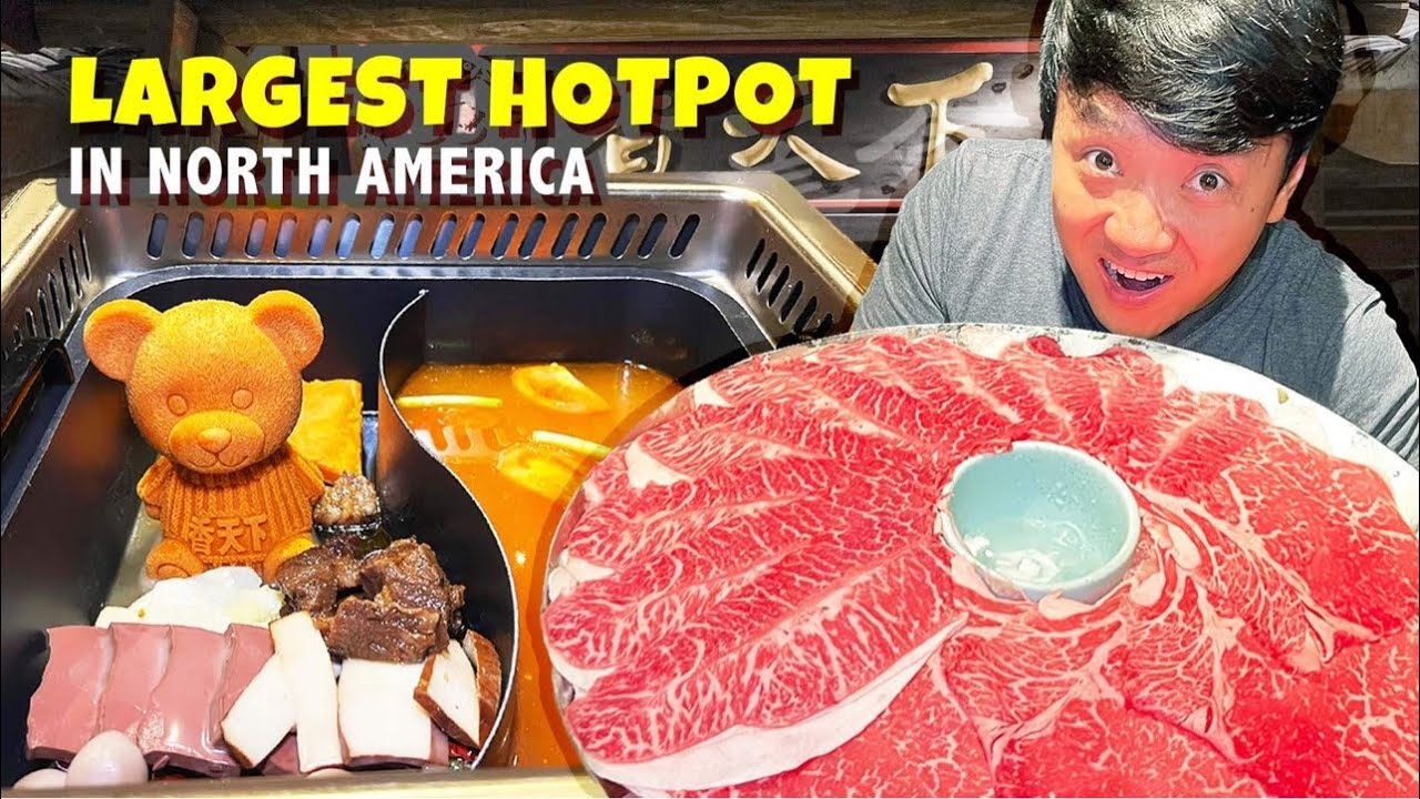 LARGEST HOTPOT in NORTH AMERICA! Wagyu Beef FEAST at Wagyu House | Strictly Dumpling