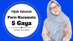 5 Gaya Hijab Berkacamata Untuk Sekolah Dengan Paris Tanpa Ninja #NMY Hijab Tutorials - Durasi: 7.59. 