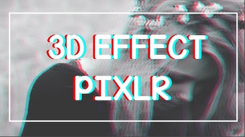 How To: Create 3D Effect {Pixlr} // RainbowTutorials