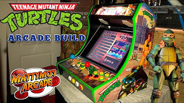 Teenage Mutant Ninja Turtles Bartop Arcade Game Build.