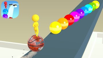 STACK RIDER🏃‍♀️🟡-All Levels Gameplay Walkthrough Android, iOS Level 67-75 Basket Ball UPDATE 36HSOW9