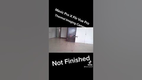 Dji Mavic Pro with Flir Vue Pro ThermalCam Maiden hover Test