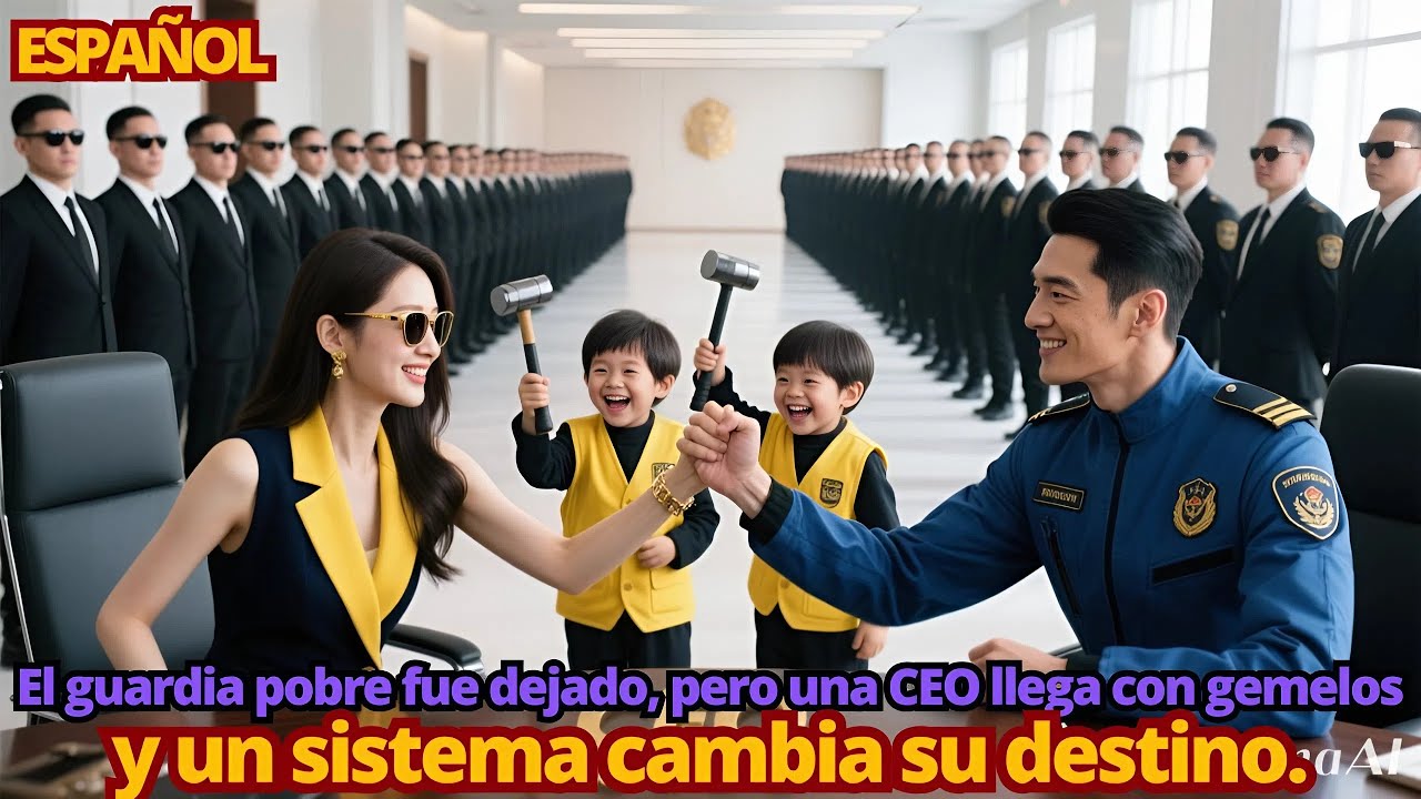 El guardia pobre fue dejado, pero una CEO llega con gemelos y un sistema cambia su destino.