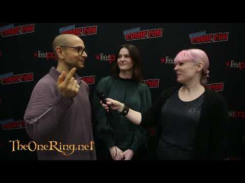 The Lord of the Rings: The War of the Rohirrim writers Phoebe Gittins & Arty Papageorgiou NYCC 2024