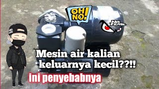 Cara Mengatasi Masalah Keluarnya Air Kecil pada Mesin Air Shimizu #tutorial #watermachine