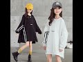 【Happy Christmas】【110-160】ストライプ柄 スリット 不規則 春秋 子供服 キッズ 女の子 ワンピース