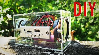 Diy bluetooth speaker kit ลำโพงบลูทูธของตกแต่ง