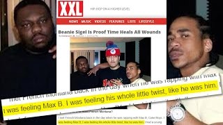 Beanie Sigel speaks on how he met French Montana & Max B