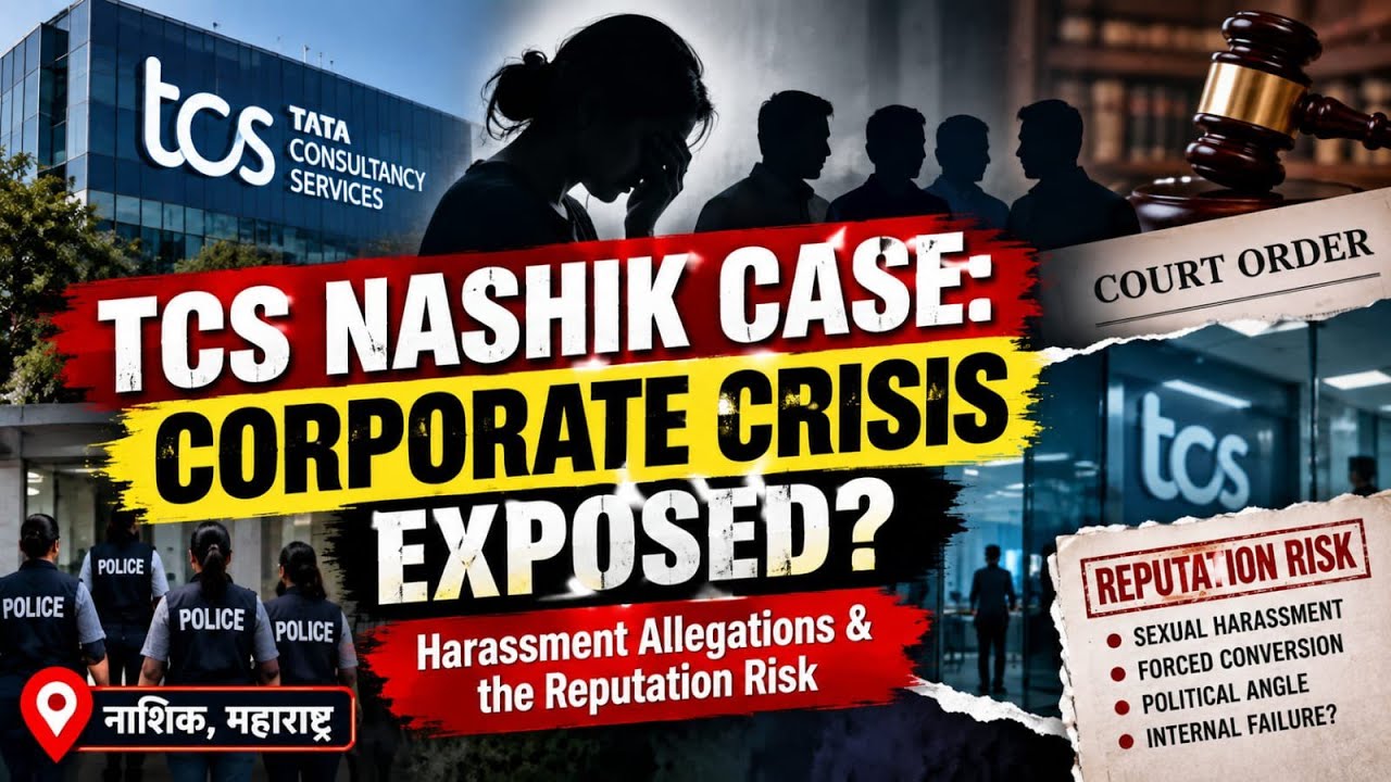 TCS Nashik Case: Corporate Crisis, Harassment Allegations & the Reputation Risk