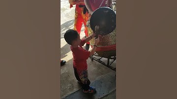 Thumbnail of CNY lion dance performance - playing gong