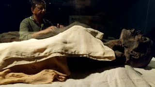 Mummies of Pharaoh Ahmose and Thutmose. 5000-year-old mummy in Egypt | Symum AL Mahdi