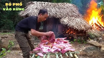Sinh Tồn Trong Rừng Việt Nam - Bẫy Chuột và Lợn Rừng Nướng Ăn