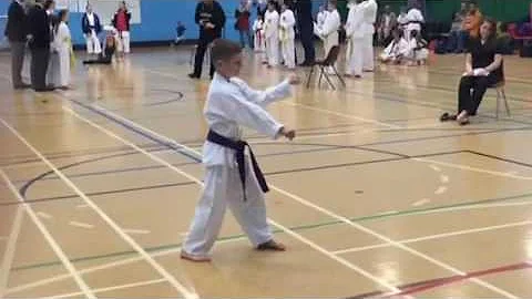 Karate kata Ginn ?? Mack Carroll 2016
