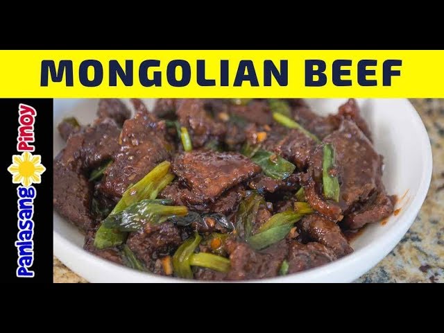 How to Cook Mongolian Beef - Panlasang Pinoy