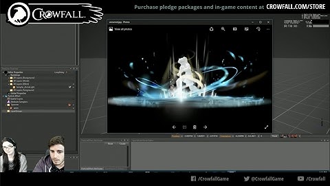 Crowfall - Crowfall Live! Creating Templar FX